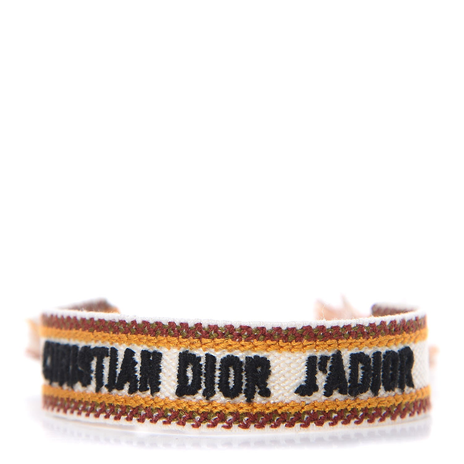Christian Dior Woven Cotton J'Adior Friendship Bracelet 1 of 4