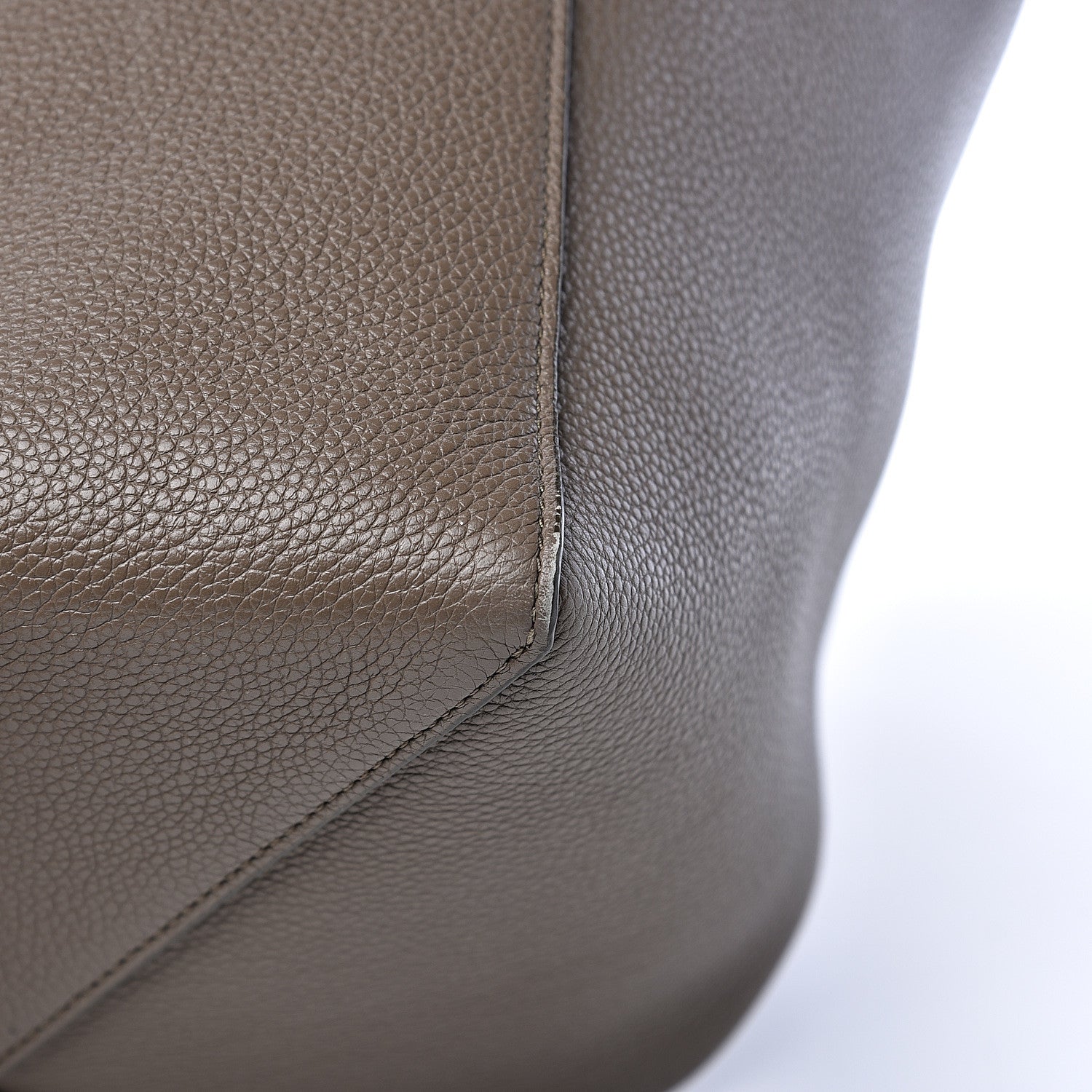 Celine Soft Grained Calfskin Medium Belt Cabas Phantom Taupe 9 of 12
