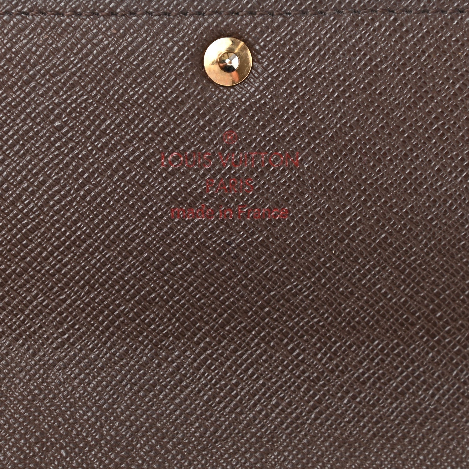 Louis Vuitton Damier Ebene Sarah Wallet 6 of 6