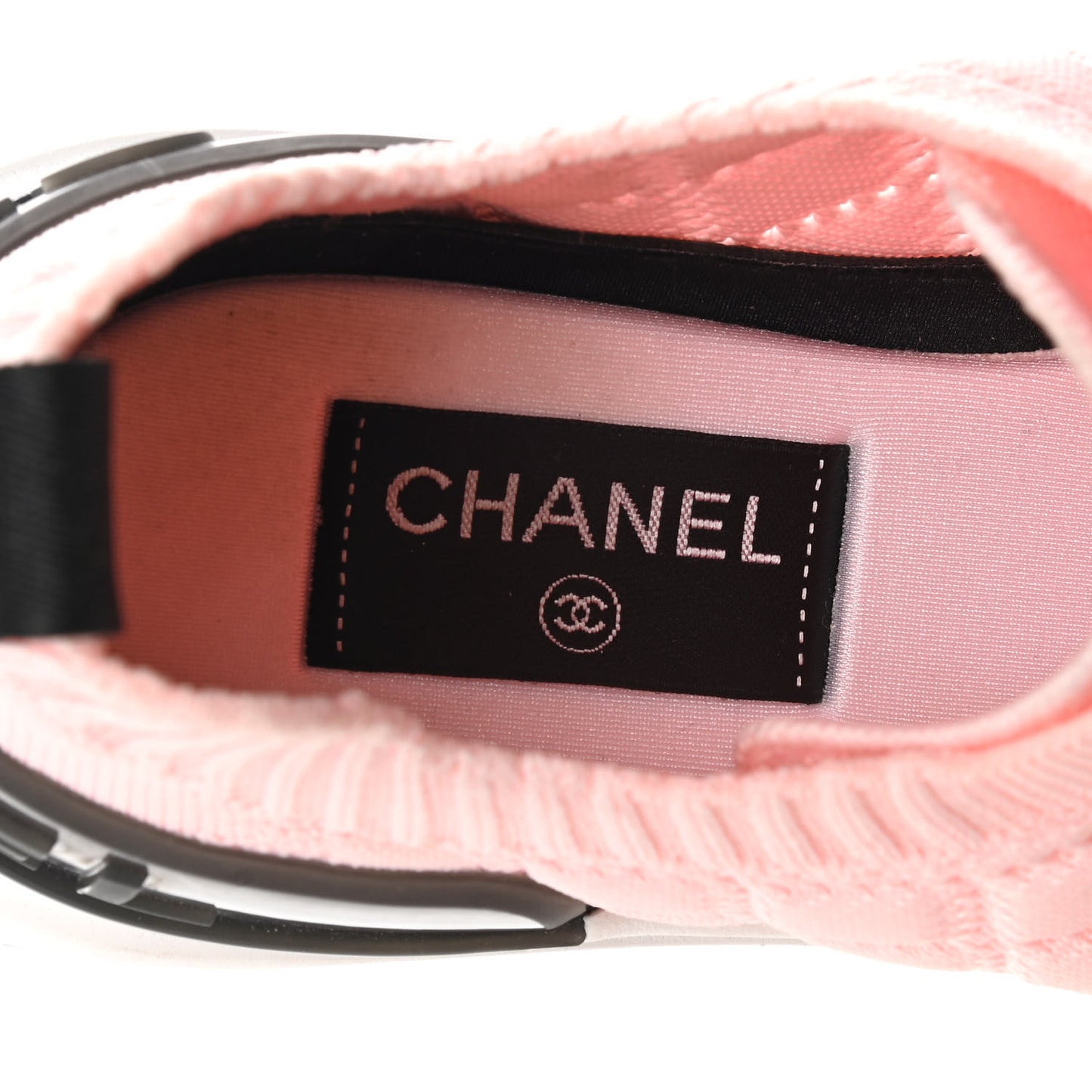 Mixed Fibers Quilted Womens CC Sneakers 38 Light Pink