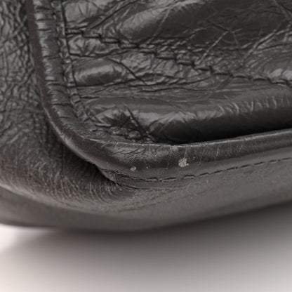 Saint Laurent Crinkled Calfskin Matelasse Monogram Medium Niki Chain Satchel Fog 11 of 11
