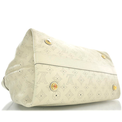 Louis Vuitton Mahina Cirrus MM Ivory 6 of 10