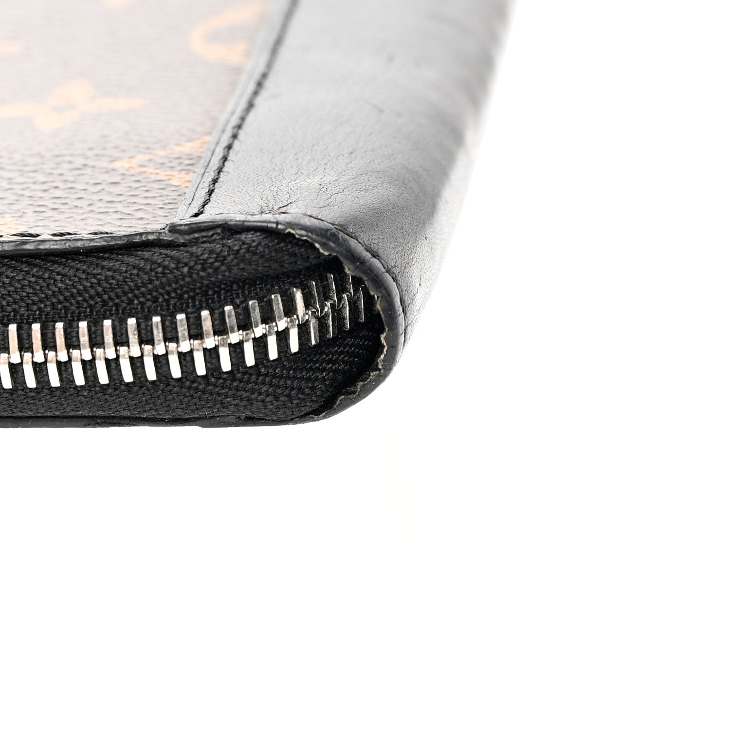 Louis Vuitton Monogram Macassar Vertical Zippy Wallet 10 of 10