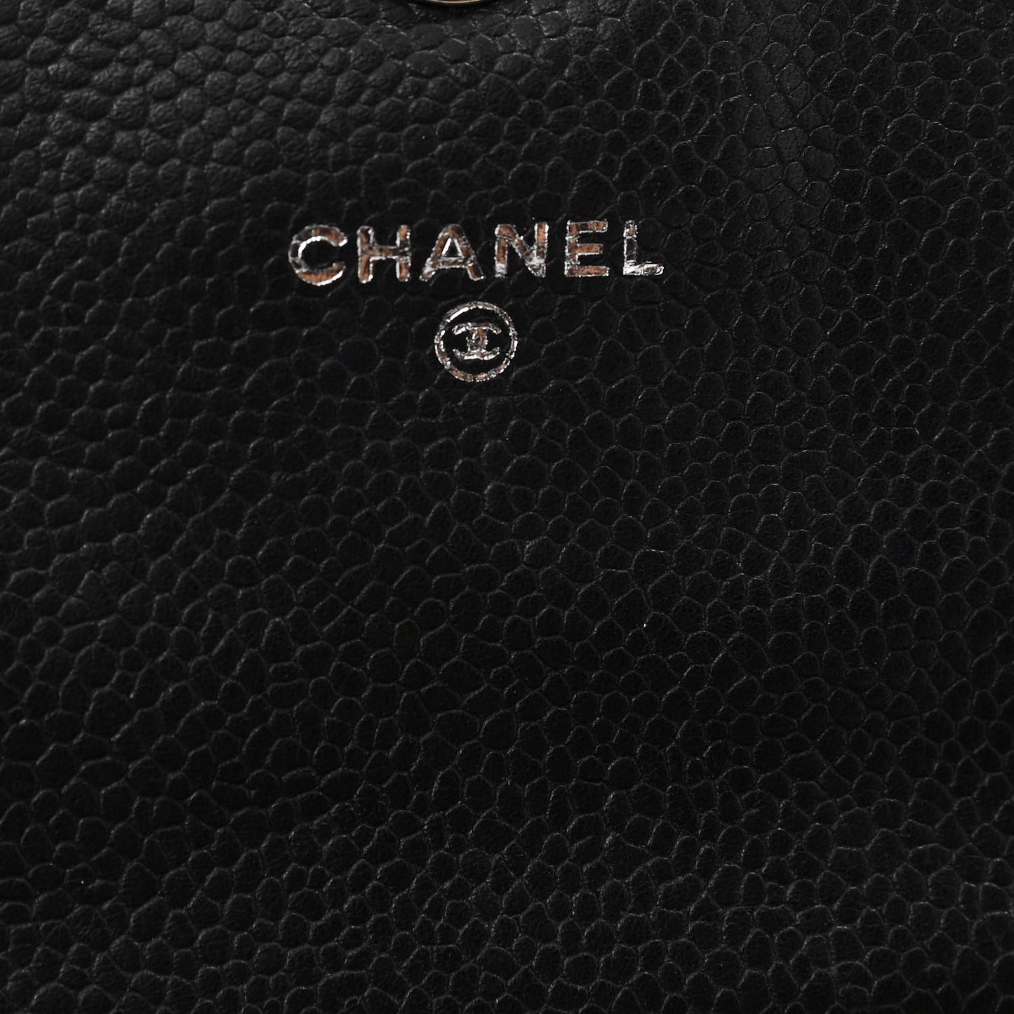 Caviar Half Moon Wallet On Chain WOC Black