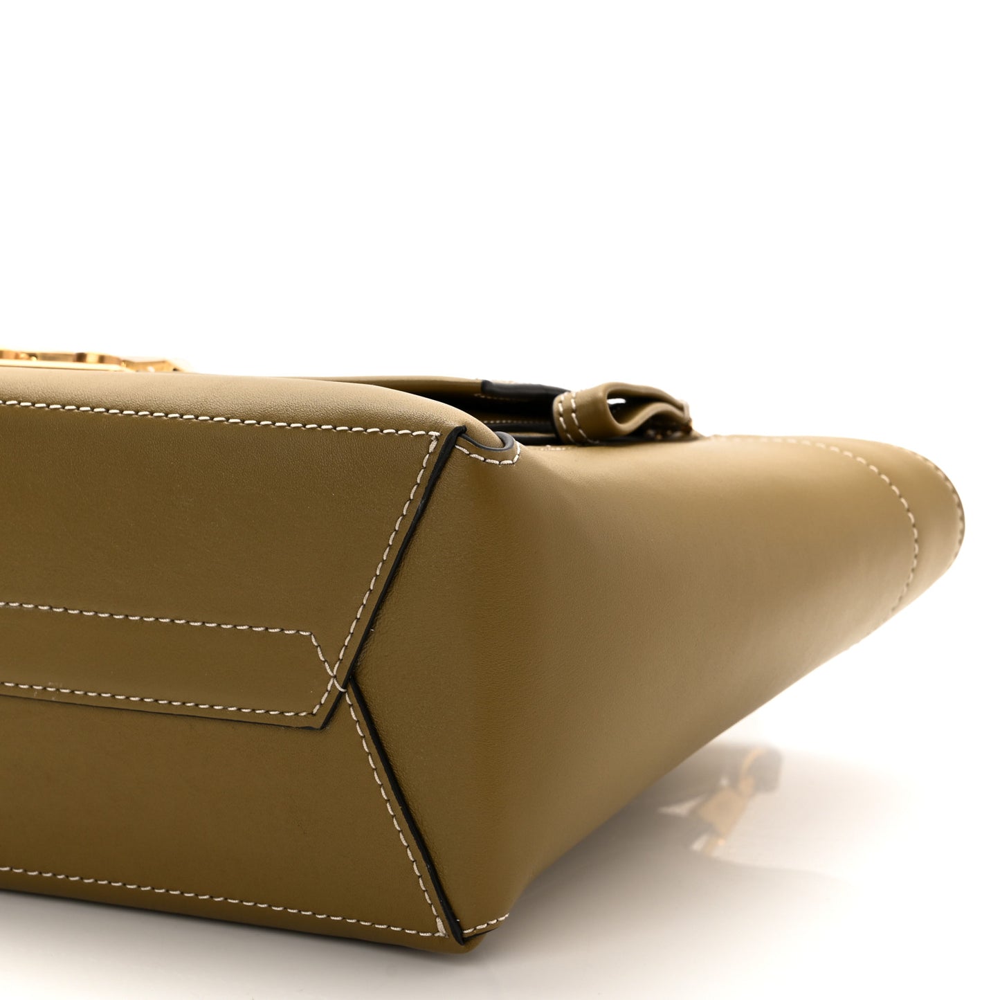 Calfskin Pashli Soft Shoulder Bag Toffee