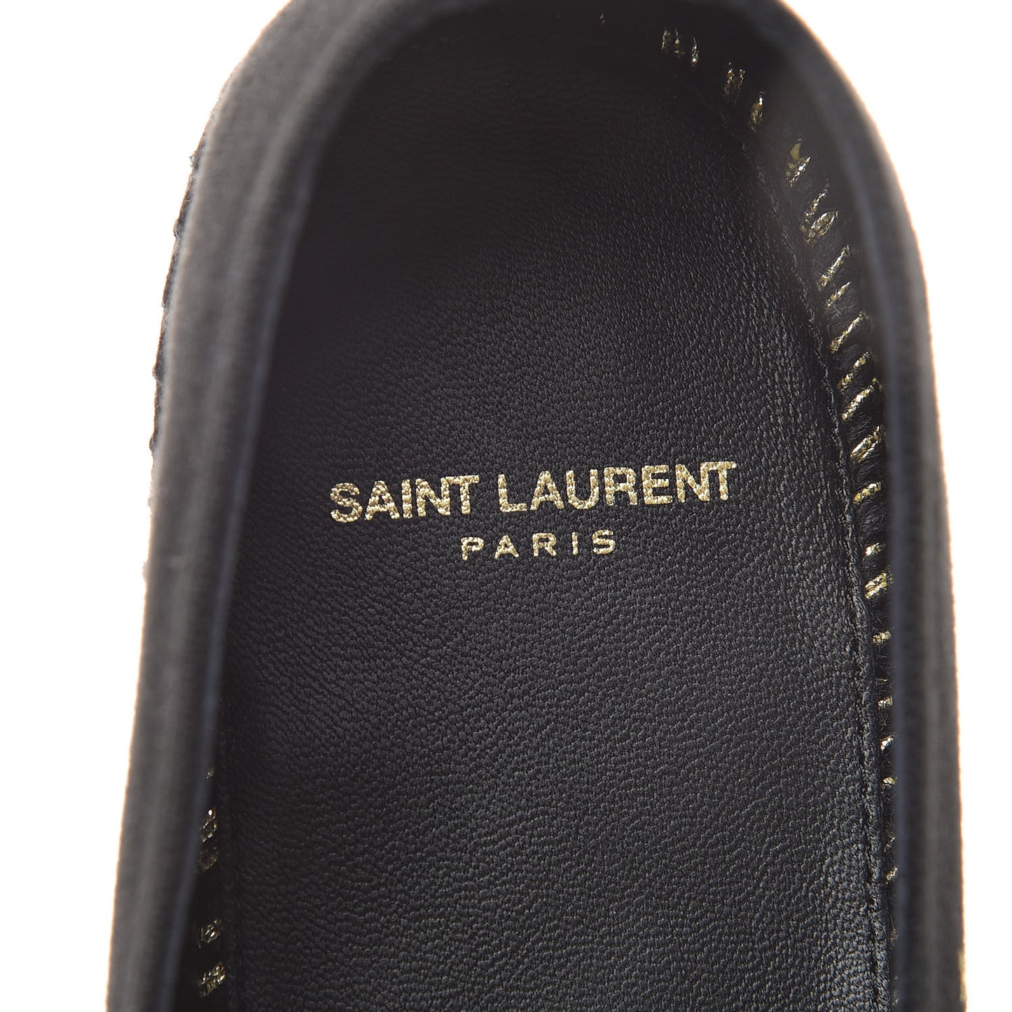 Canvas Logo Embroidered Espadrilles 41 Black