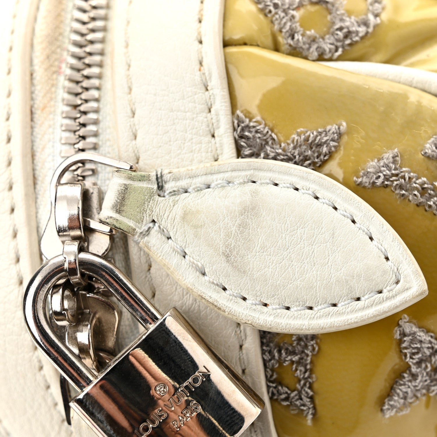 Louis Vuitton Monogram Bouclettes Speedy Round Perle 10 of 10