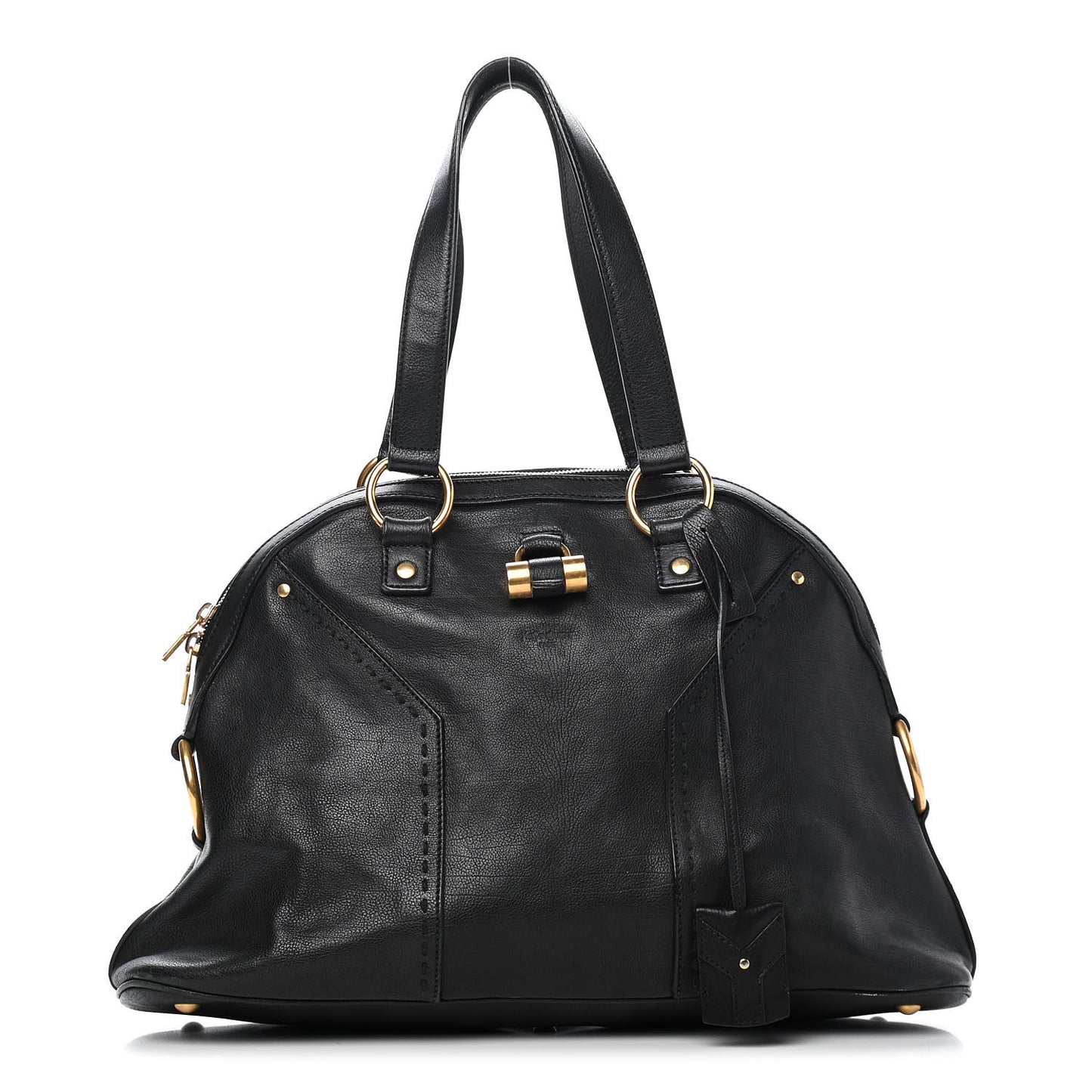 Calfskin Large Muse Black