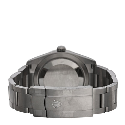 Rolex Stainless Steel 34mm Oyster Perpetual Watch Bright Black 124200 3 of 4