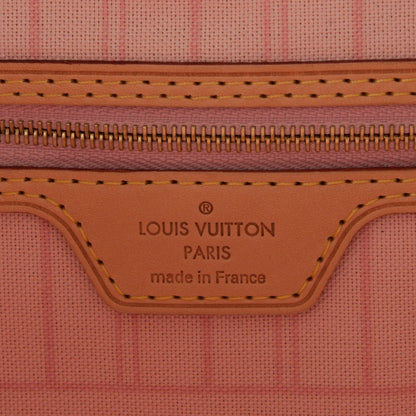 Louis Vuitton Damier Azur Neo Neverfull GM Rose Ballerine 6 of 7