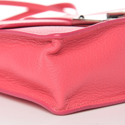 Jimmy Choo Soft Grainy Goatskin Rebel Crossbody Pink 7 of 8