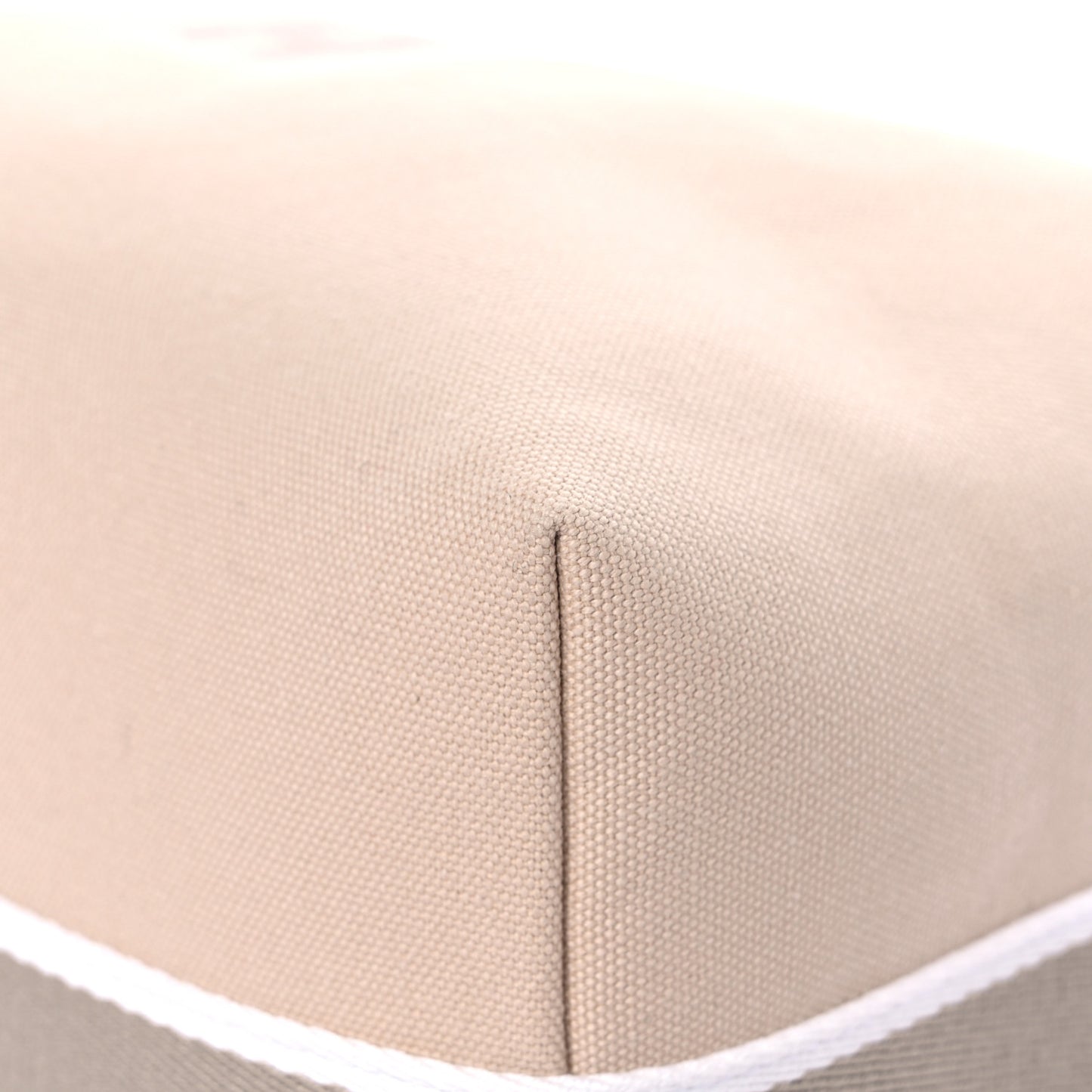 Canvas Large Bride-A-Brac Pouch Natural
