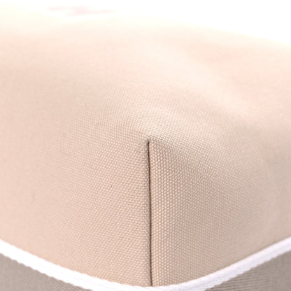 Hermes Canvas Large Bride-A-Brac Pouch Natural 9 of 12