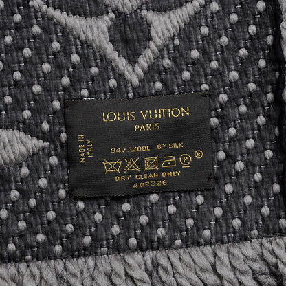 Louis Vuitton Wool Silk Logomania Scarf Verone 4 of 4