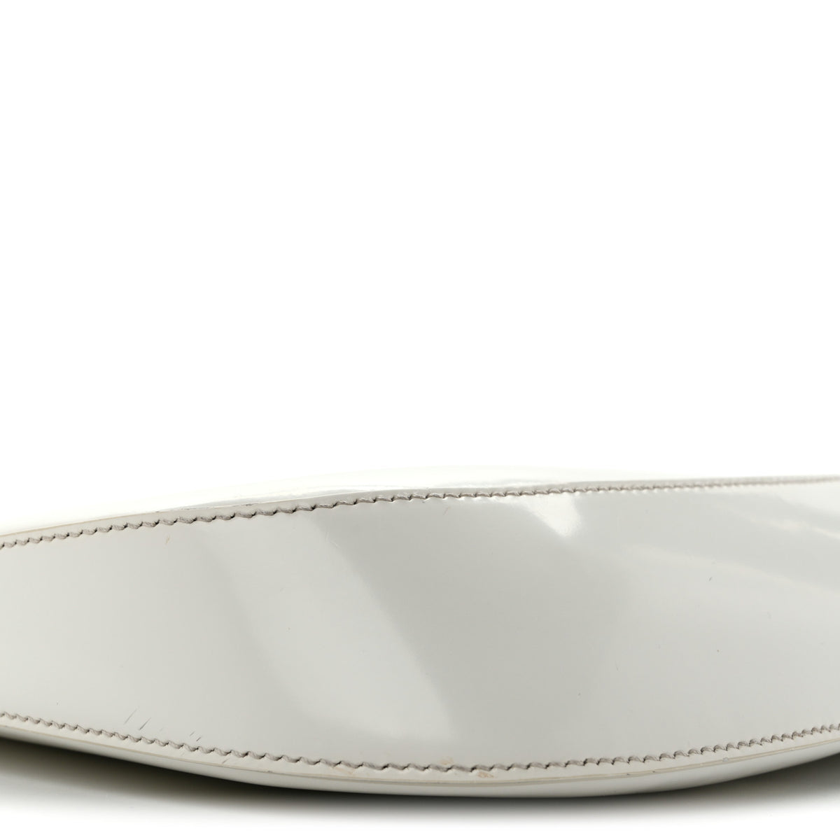 Spazzolato Cleo Shoulder Bag White