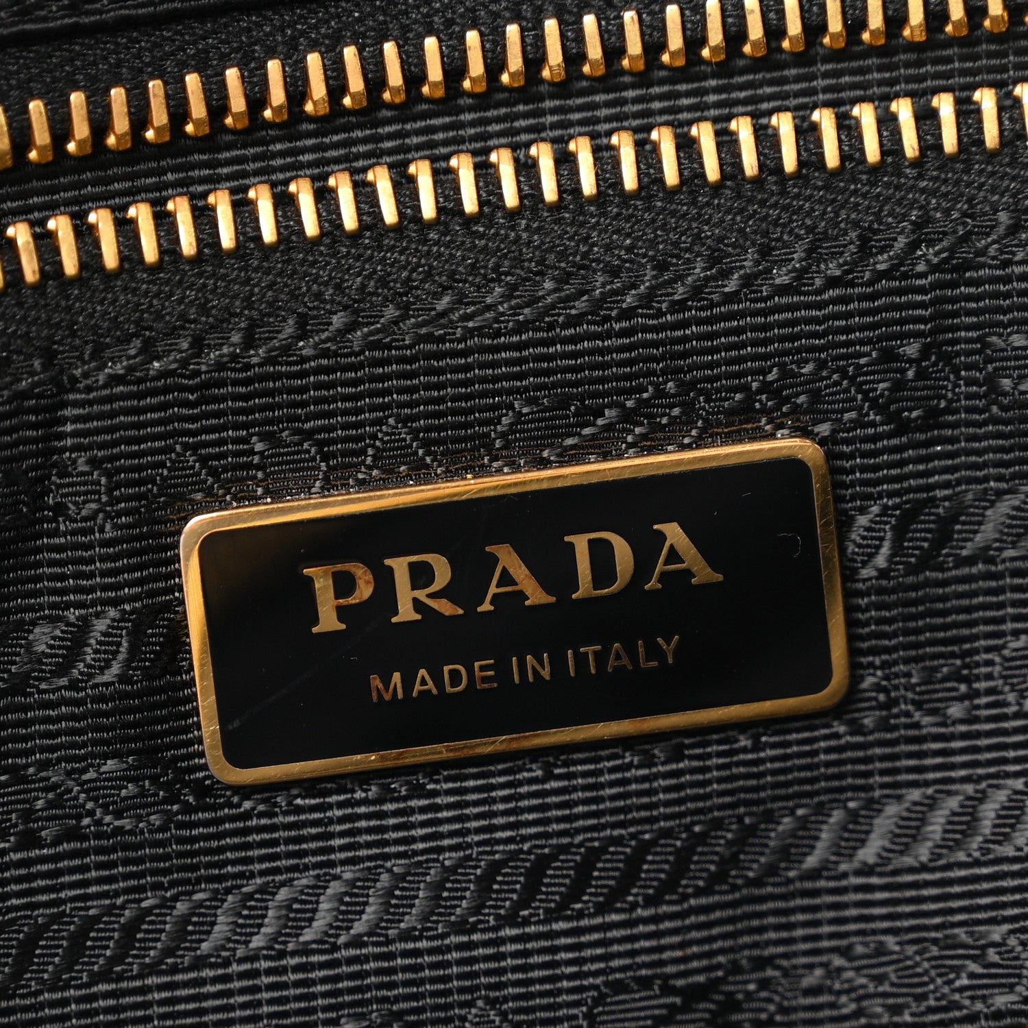 Prada Re-Nylon Stitched Re-Edition 1995 Chaine Medium Tote Bag Black 5 of 9