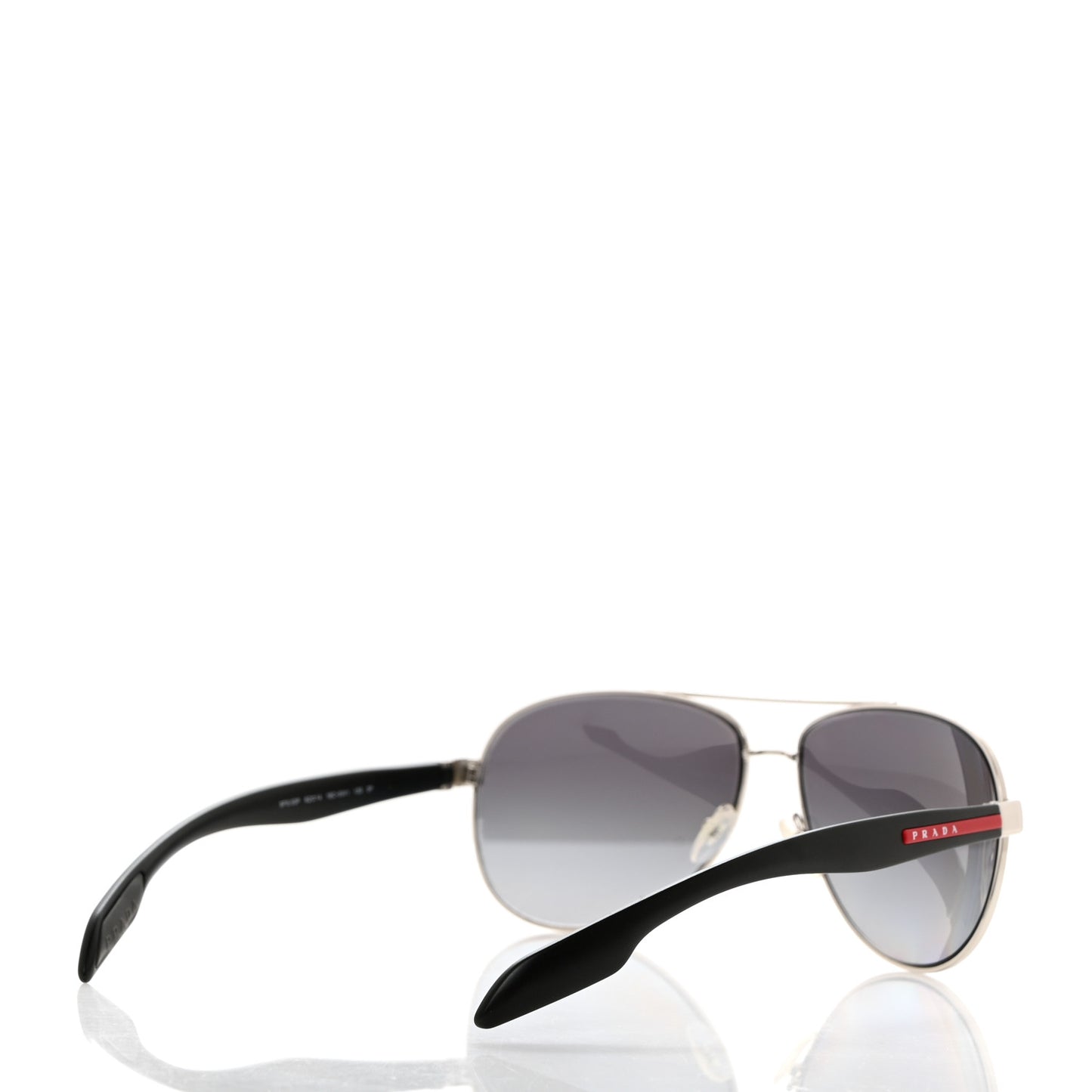 Aviator Sunglasses SPS 53P Black Silver