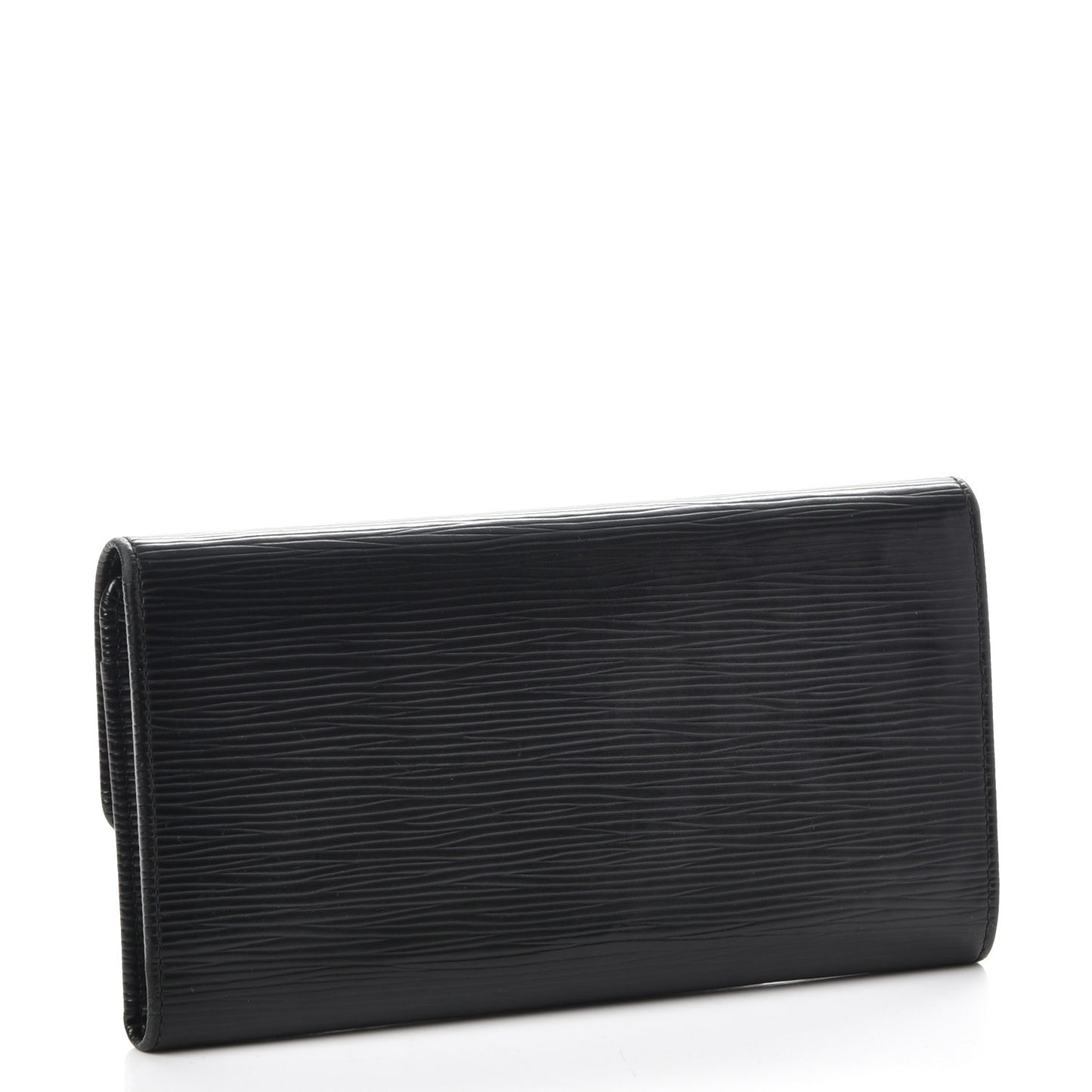Epi Porte Tresor International Wallet Black
