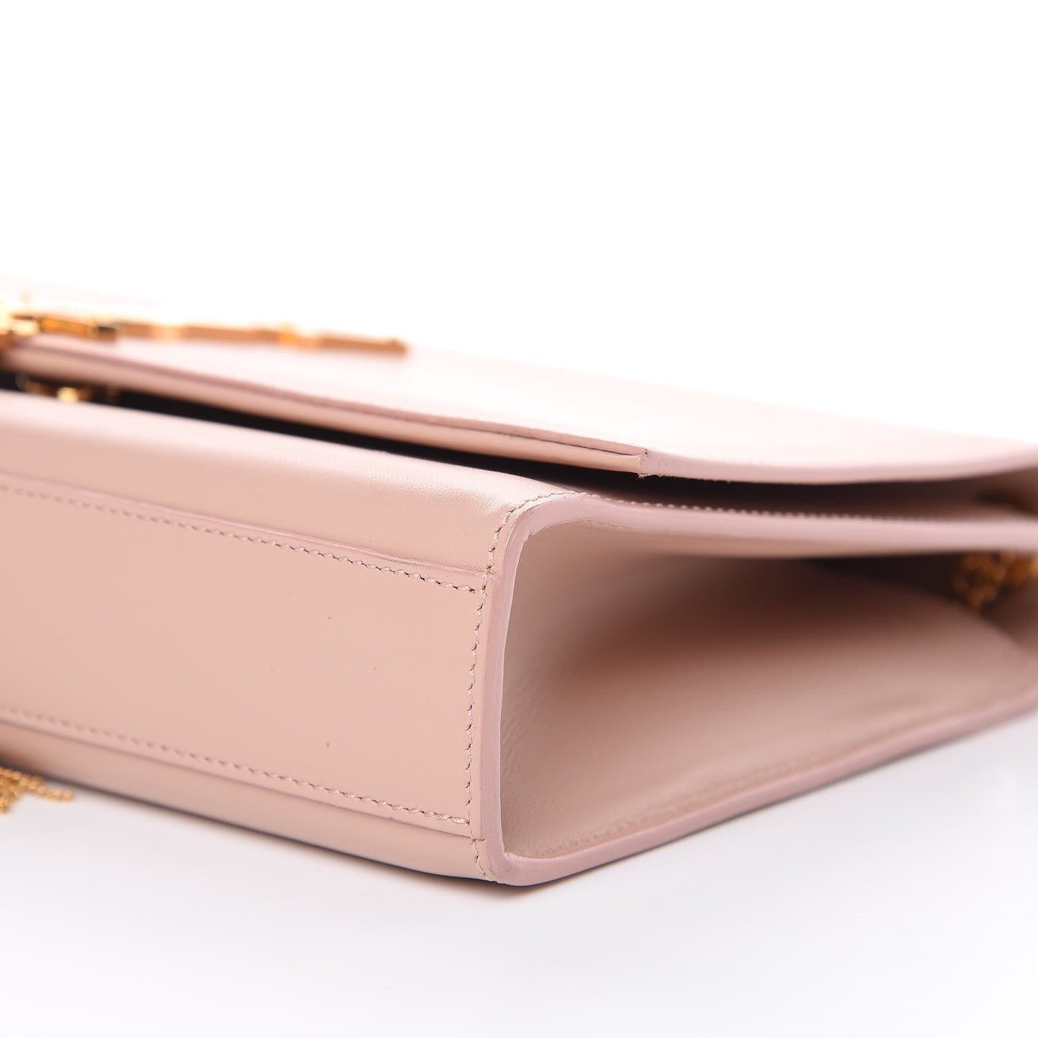 Saint Laurent Smooth Calfskin Medium Classic Monogram Kate Tassel Satchel Pink 8 of 14