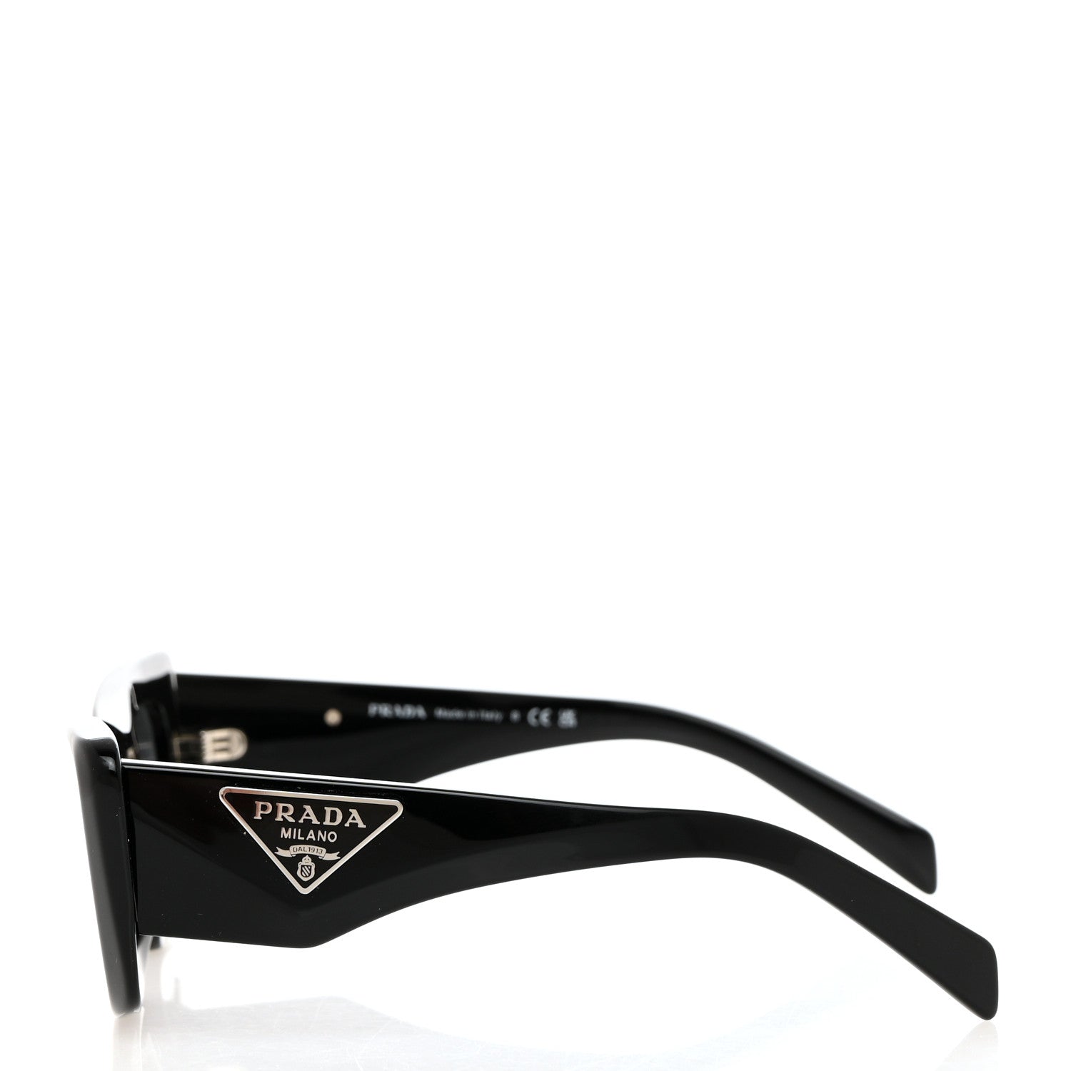 Prada Acetate Symbole Sunglasses SPR 13Z Black 3 of 8