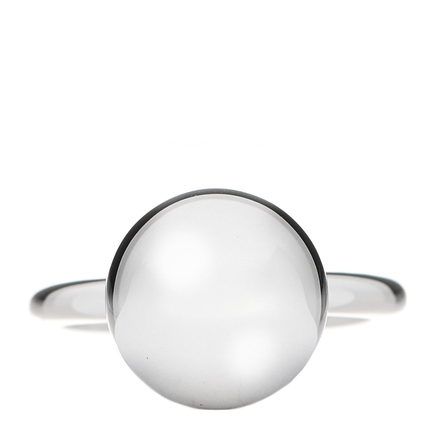 Sterling Silver 12mm HardWear Ball Ring 53 6.5