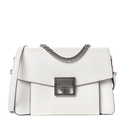 Givenchy Goatskin Small GV3 Shoulder Bag White 1 of 8
