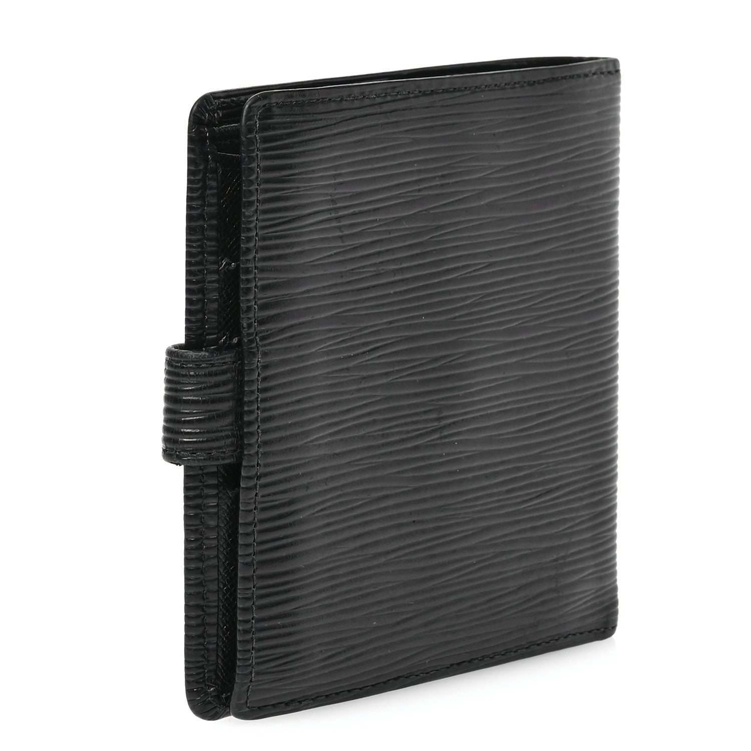 Louis Vuitton Epi Porte-Billets Compact Wallet Black 3 of 7