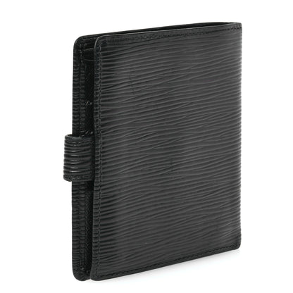 Louis Vuitton Epi Porte-Billets Compact Wallet Black 3 of 7