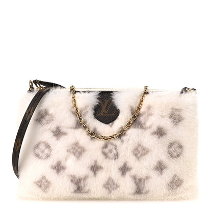 Louis Vuitton Monogram Mink Neo Pochette Milla Vision White 1 of 9