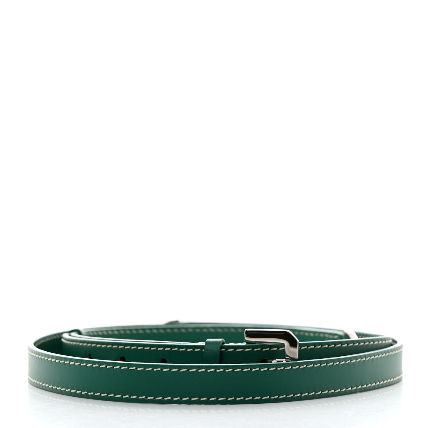 Calfskin Adjustable Shoulder Strap Green