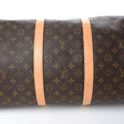 Louis Vuitton Monogram Keepall Bandouliere 55 12 of 21