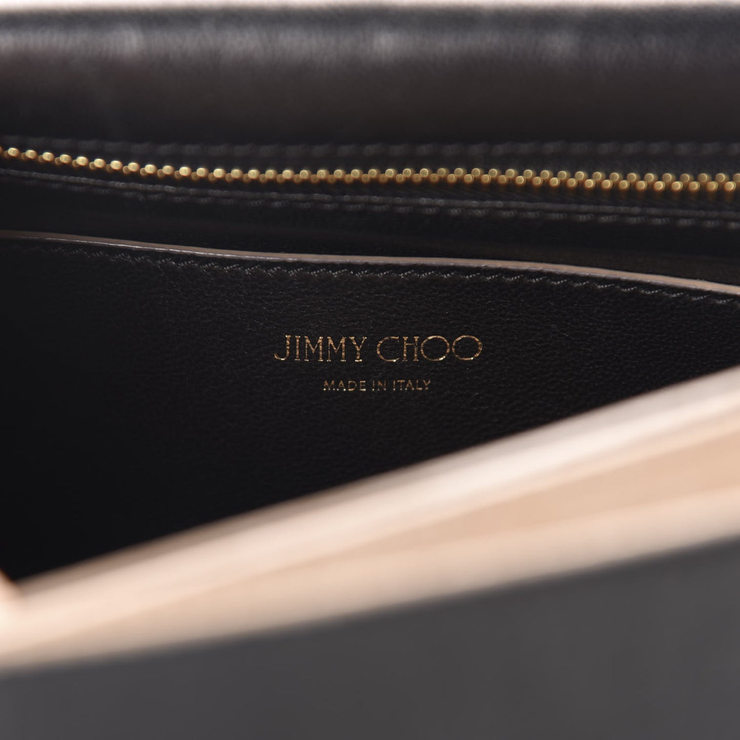 Washed Crinkled Calfskin Rebel Shoulder Bag Black