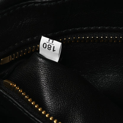 Prada Vitello Daino Medium East West Top Handle Bag Black 7 of 10
