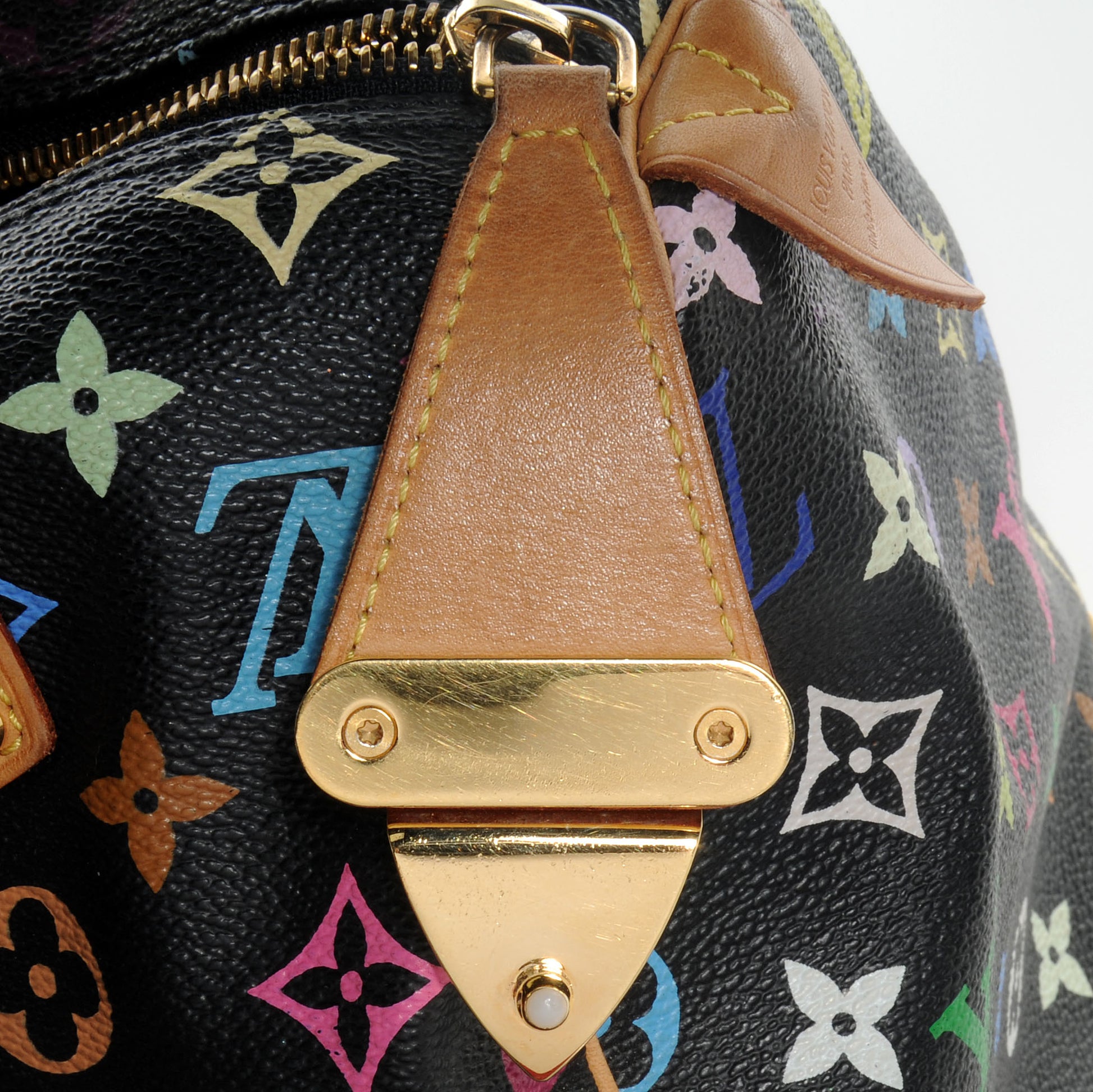 Louis Vuitton Monogram Multicolor Speedy 30 Black 8 of 10