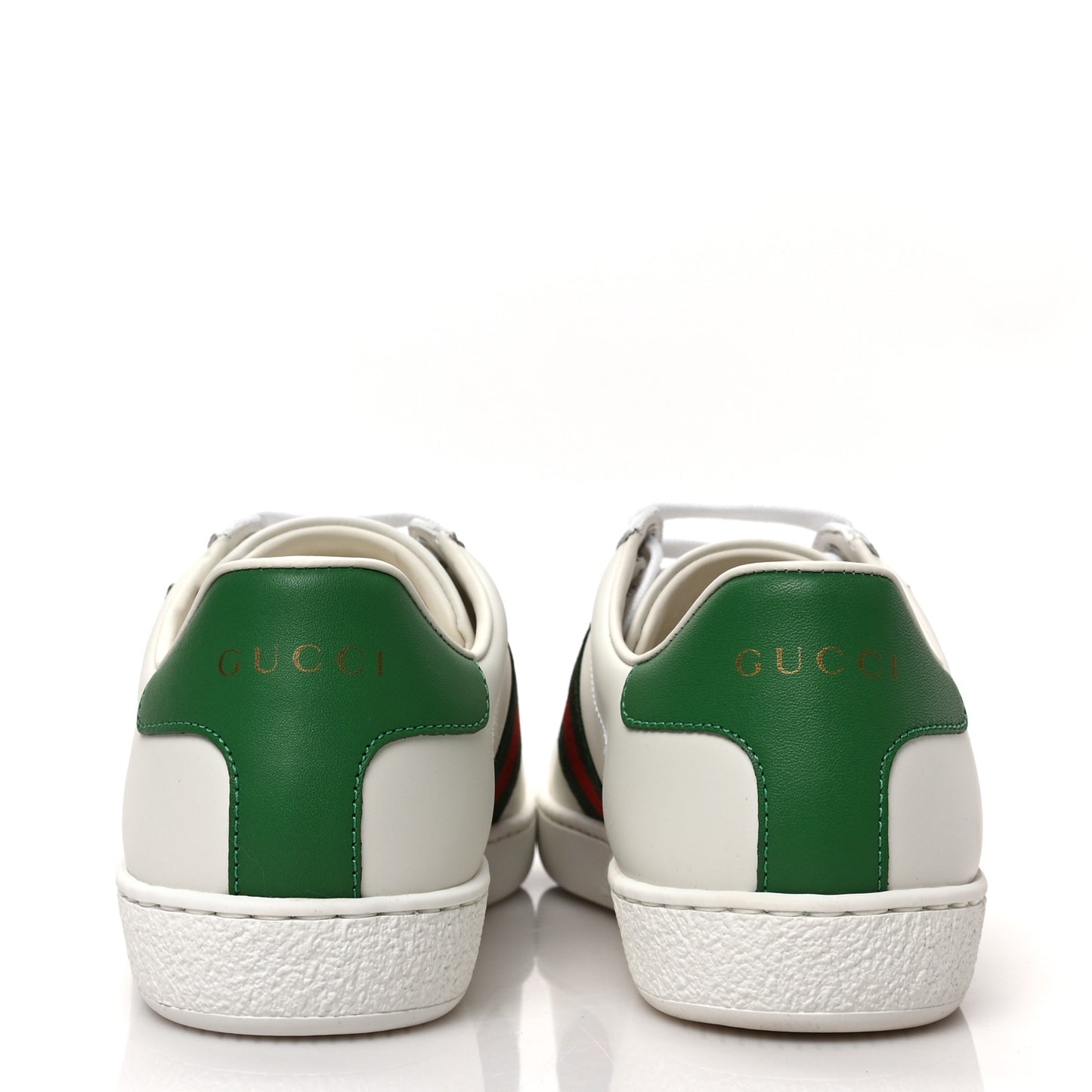 X BNF Miro Soft Calfskin Web Bananya Embroidered Womens Ace Sneakers 35 White New Shamarock