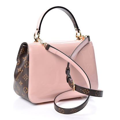 Louis Vuitton Patent Calfskin Monogram Cherrywood PM Rose Ballerine 2 of 11