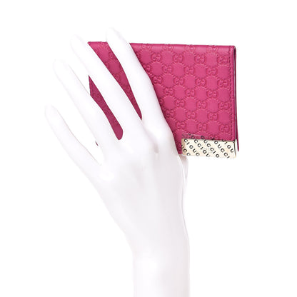 Gucci Microguccissima Train Pass Case Peonia Flower 2 of 8