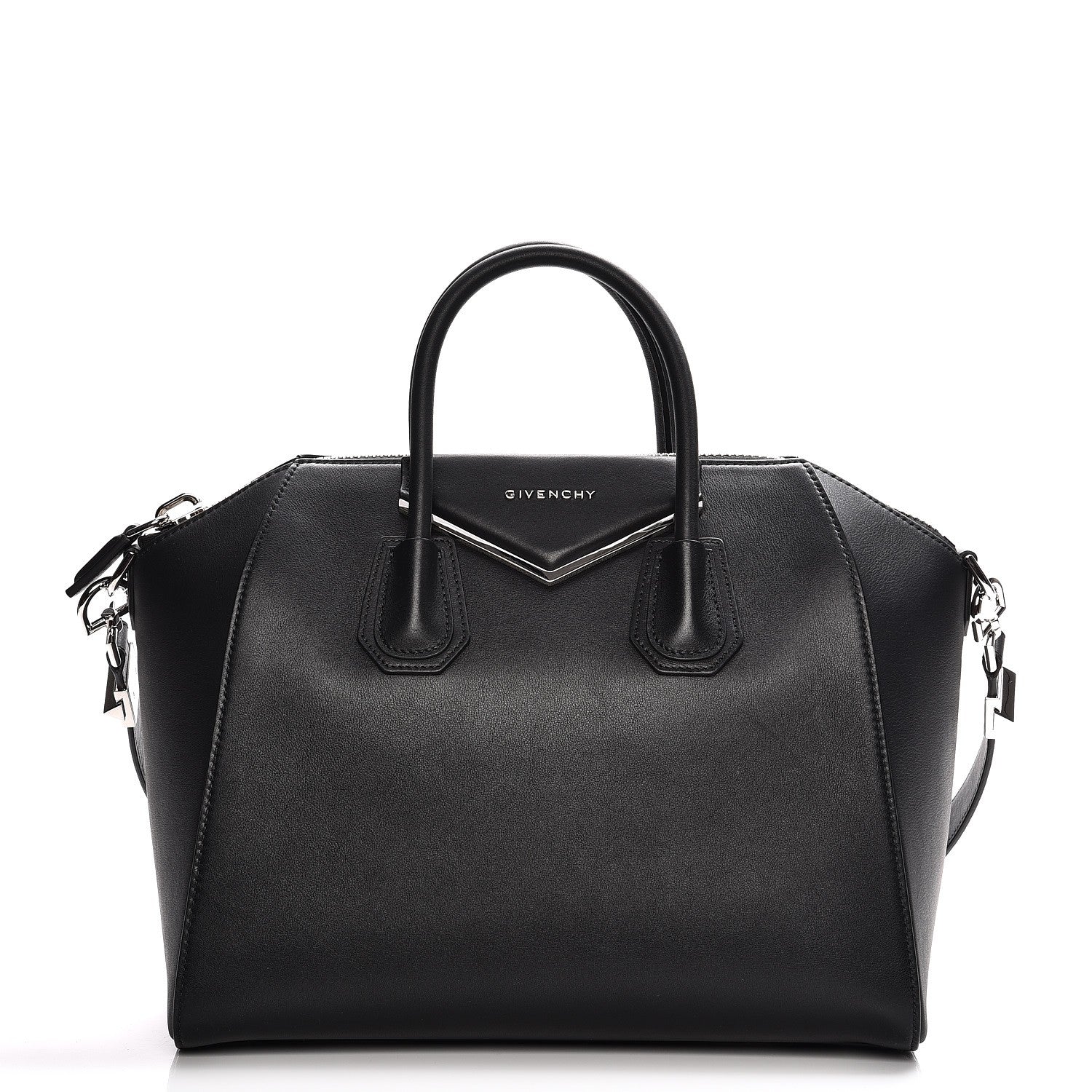Givenchy Calfskin Medium Metal Antigona Black 1 of 8
