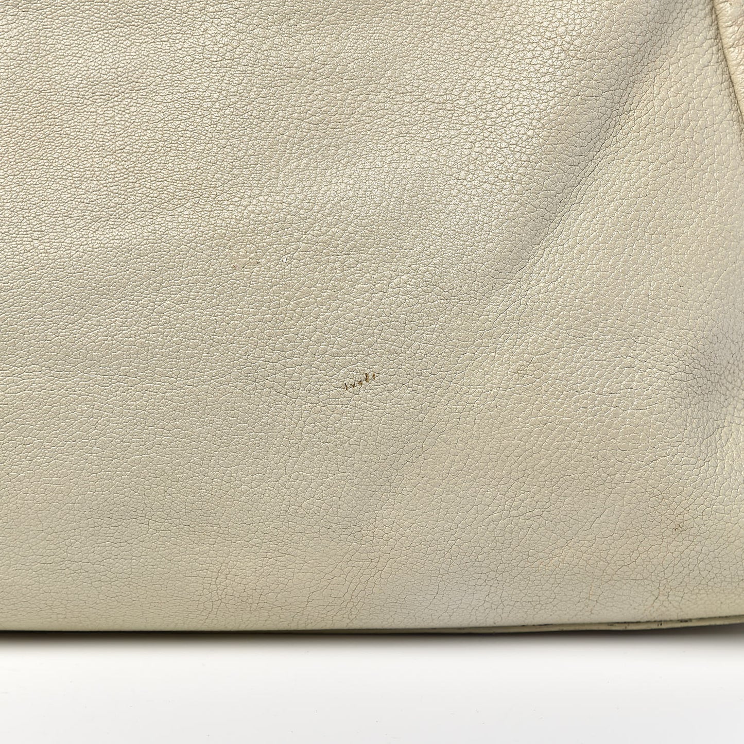 Goatskin Stingray Large Peekaboo Iconic Satchel White Pink