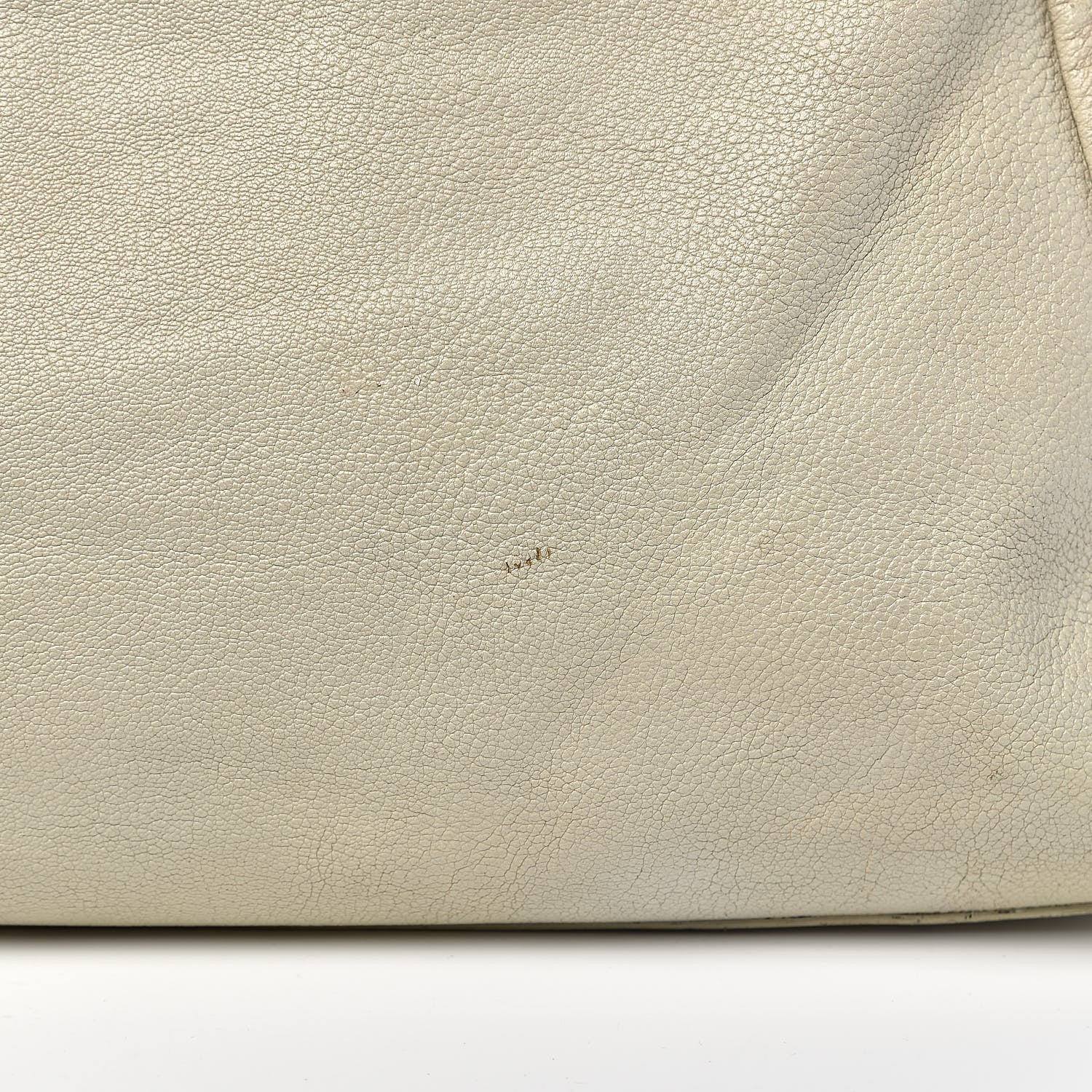 Fendi Goatskin Stingray Large Peekaboo Iconic Satchel White Pink 29 of 35