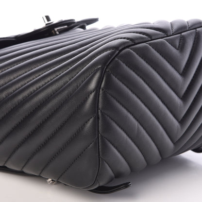 Chanel Lambskin Chevron Quilted Small Urban Spirit Backpack Black 9 of 10