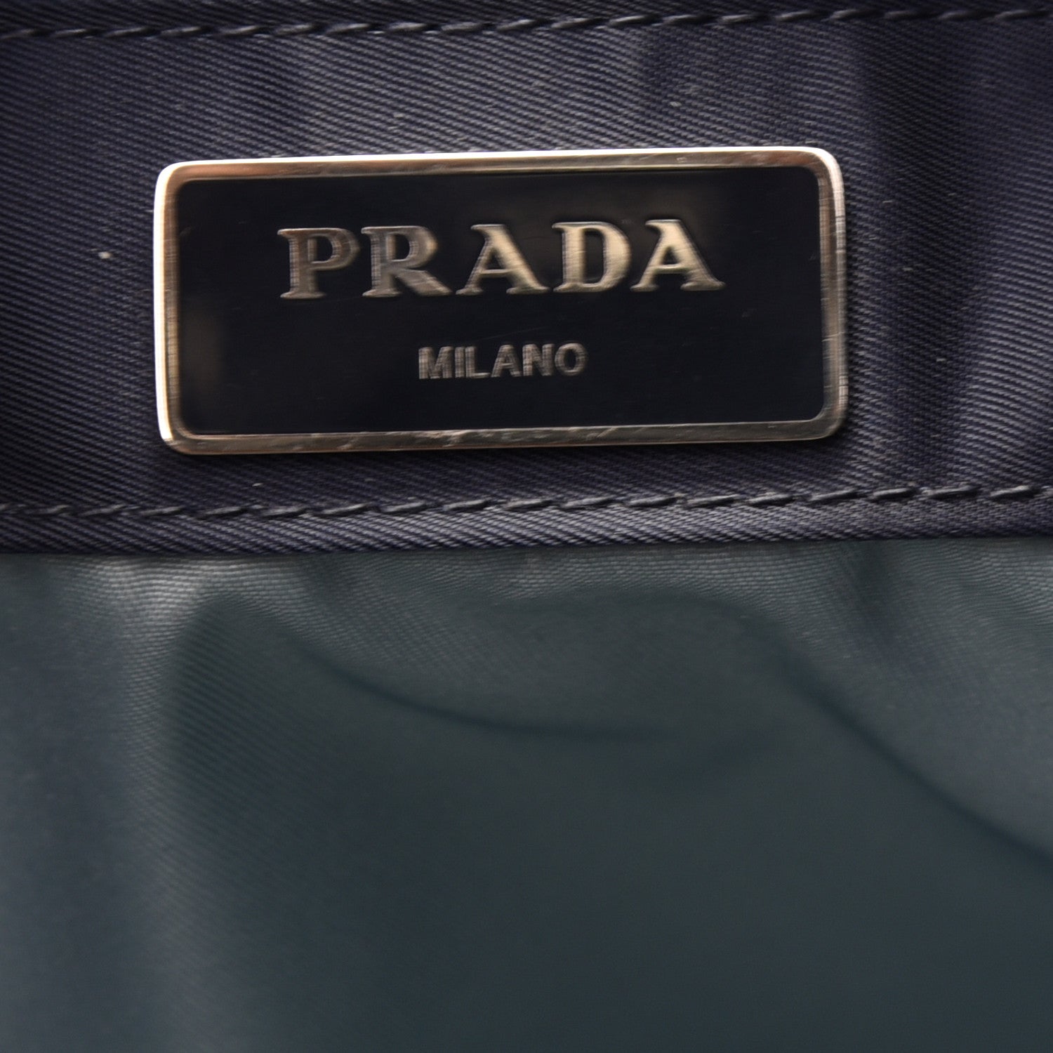 Prada Tessuto Nylon Etiquette Tote Astrale Inchiostro 6 of 8