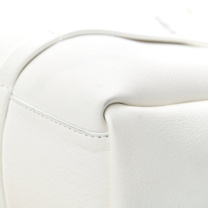 Balenciaga Smooth Calfskin Double Sided Small Everyday Tote Optic White Black 10 of 19
