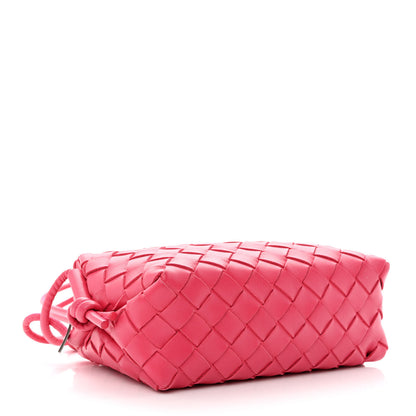 Bottega Veneta Nappa Intrecciato Mini Loop Camera Bag Cranberry 4 of 9