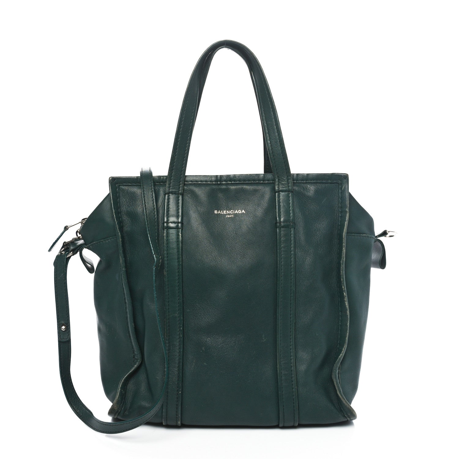 Balenciaga Agneau Small Bazar Shopper Tote Green 1 of 14