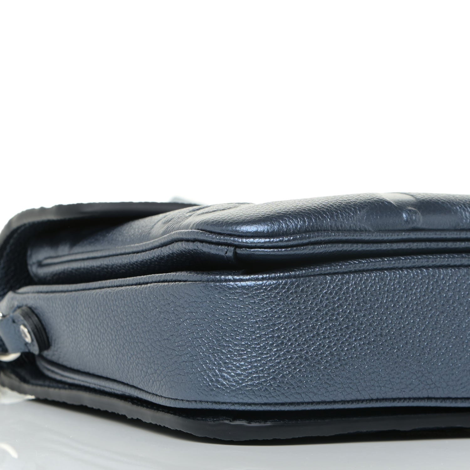 Louis Vuitton Metallic Empreinte Monogram Giant Pochette Metis Navy Nacre 7 of 10