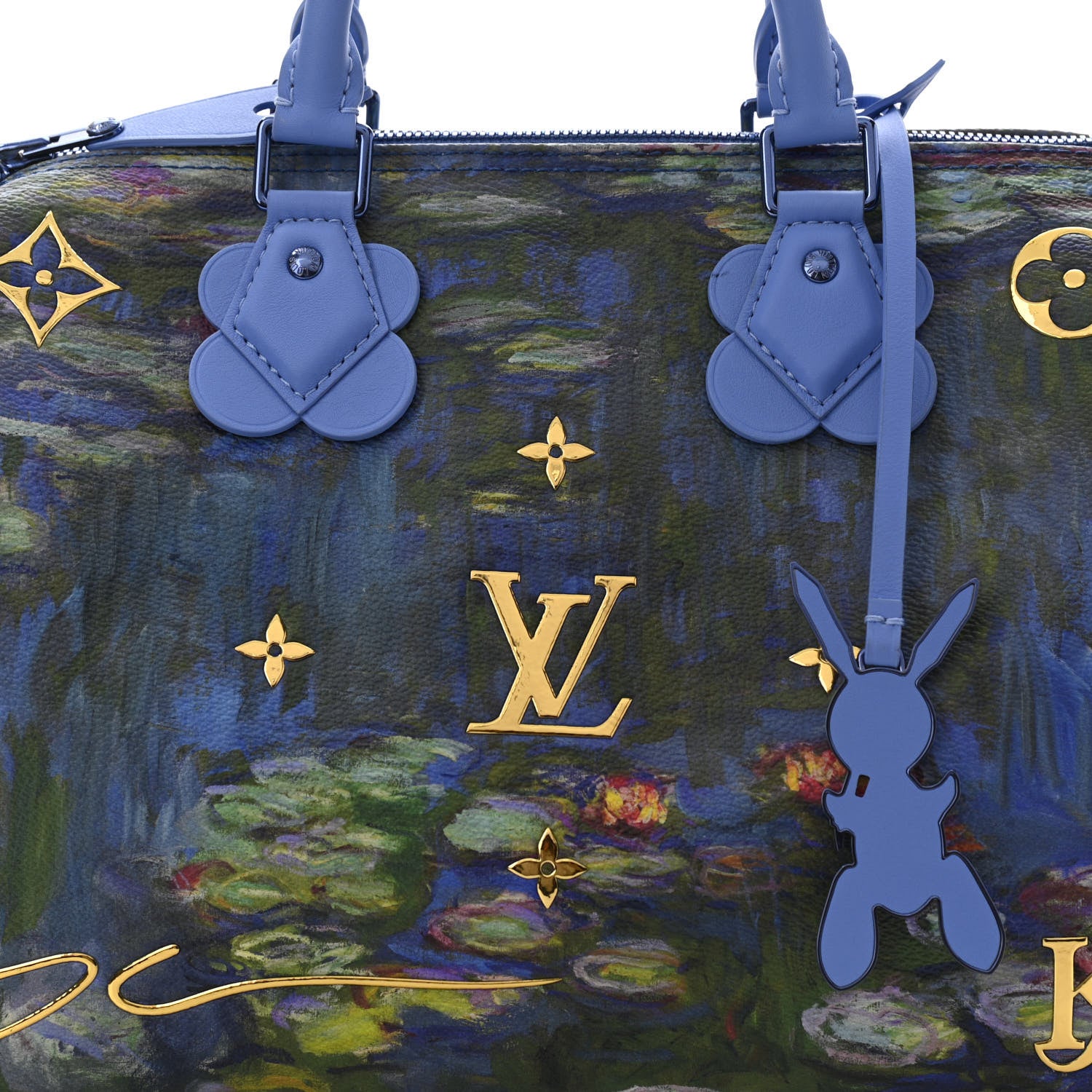 Louis Vuitton Masters Monet Speedy 30 10 of 12
