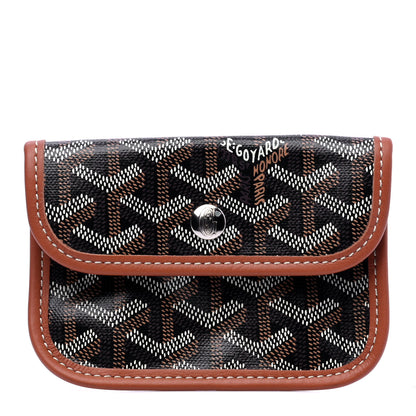 Goyard Goyardine Mini Anjou Pouch Black Gold 1 of 4