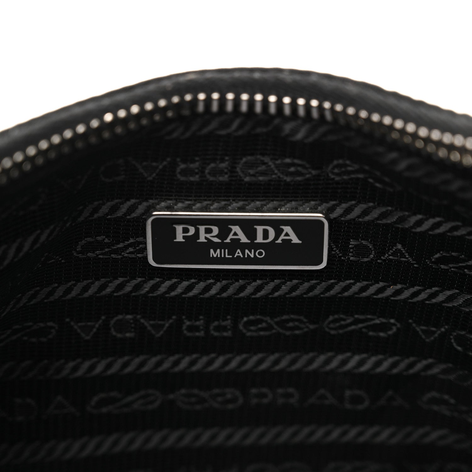 Prada Nylon Re-Edition 2005 Shoulder Bag Black 6 of 10