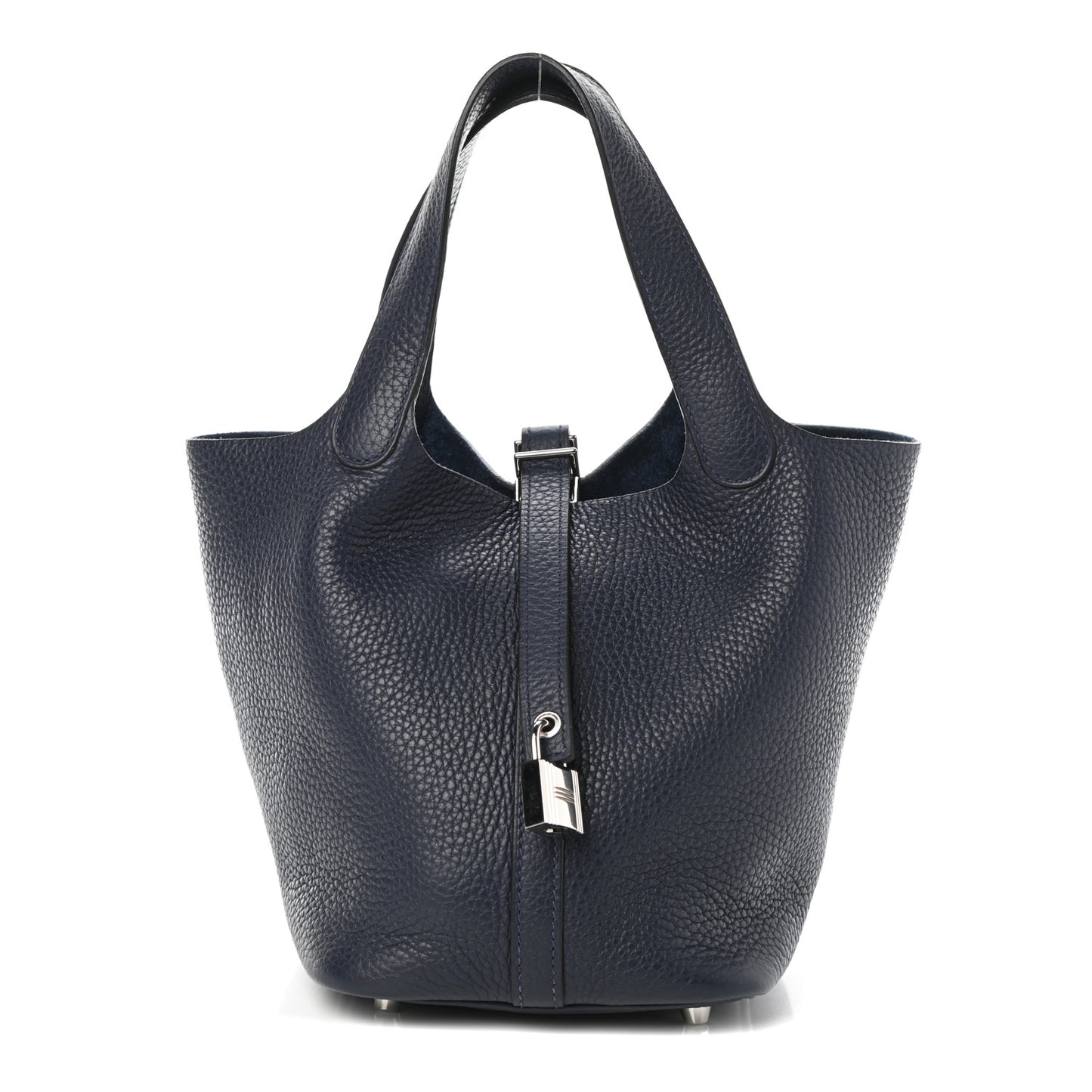 Taurillon Clemence Picotin Lock 18 PM Bleu Nuit